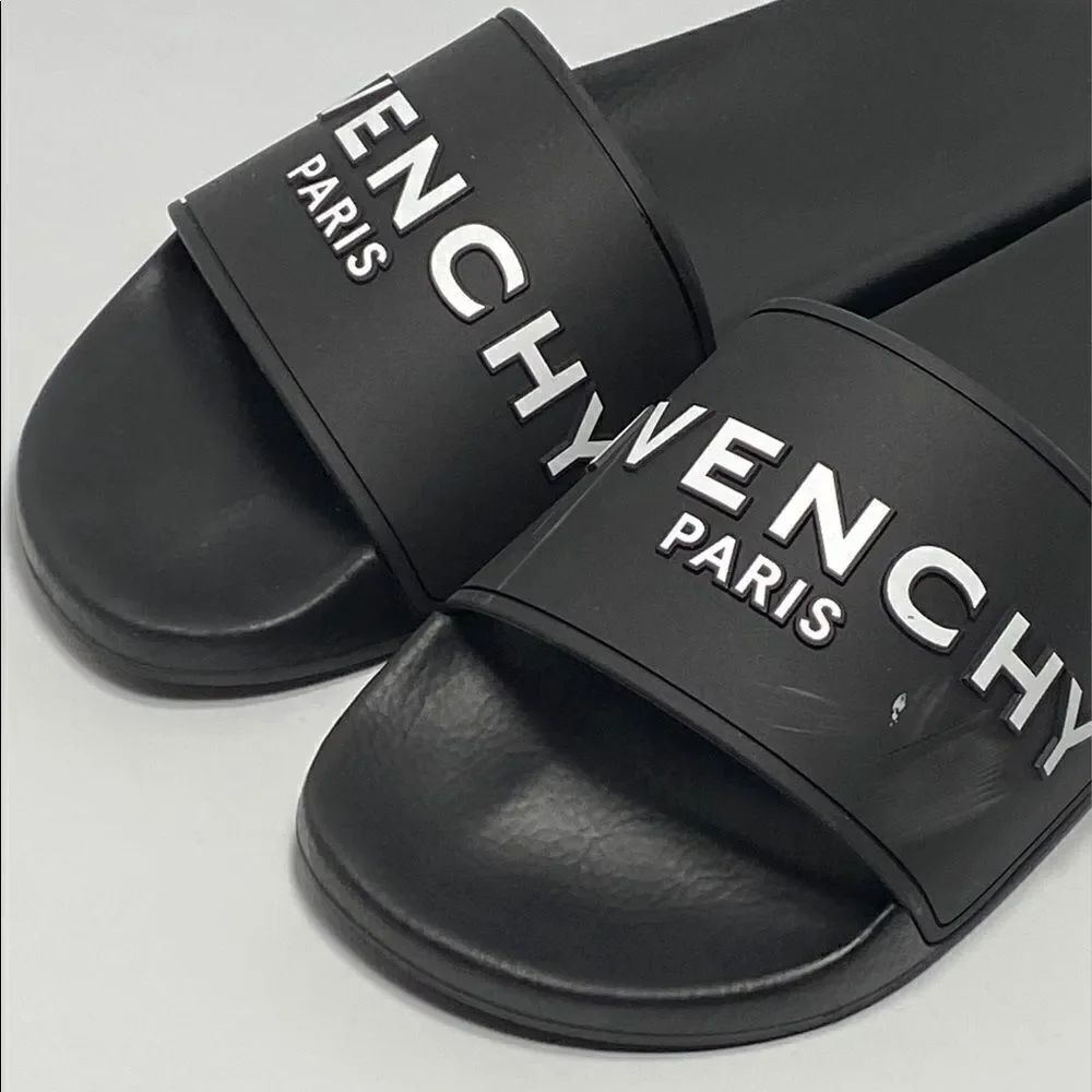 Givenchy Logo Pool Slides size 39 - Picture 3 of 13